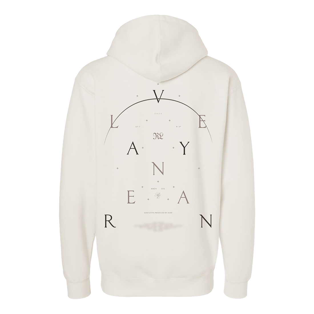 Bird's Eye Beige Hoodie