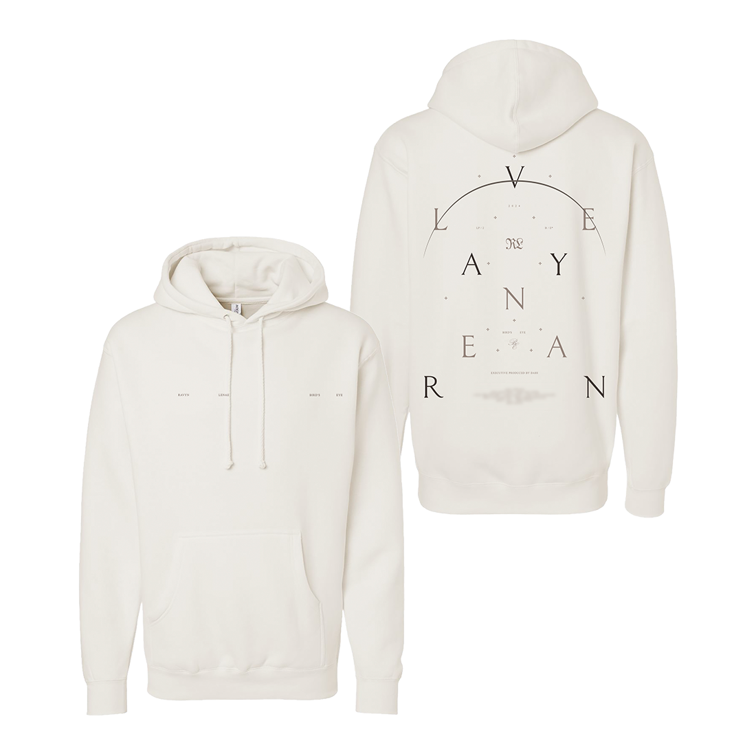 美品¥44,000♡Rene"Sheer Light Hoodie"(38・Ｌ) Bird's Eye Beige Hoodie – Ravyn Lenae