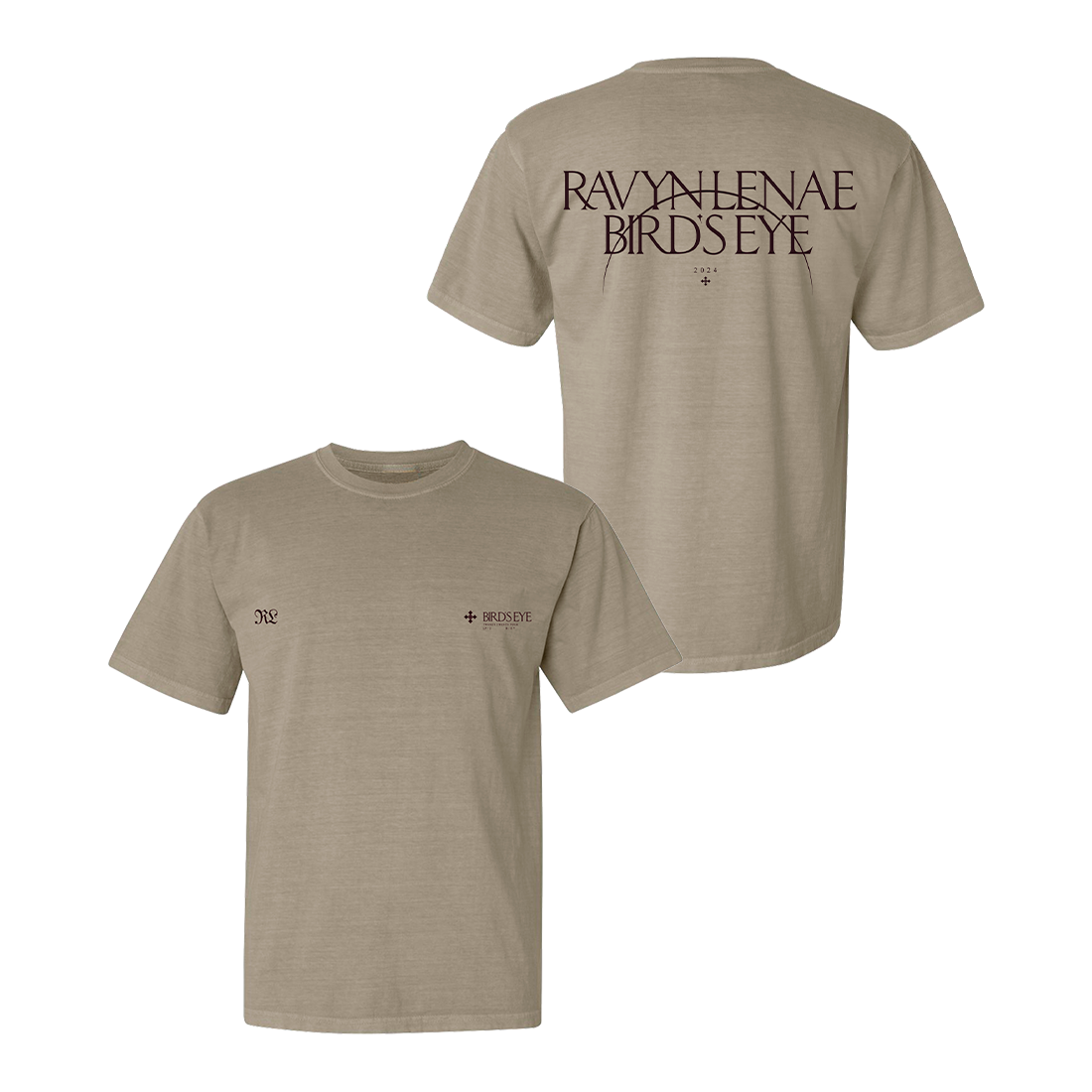 Bird's Eye Tan T-Shirt