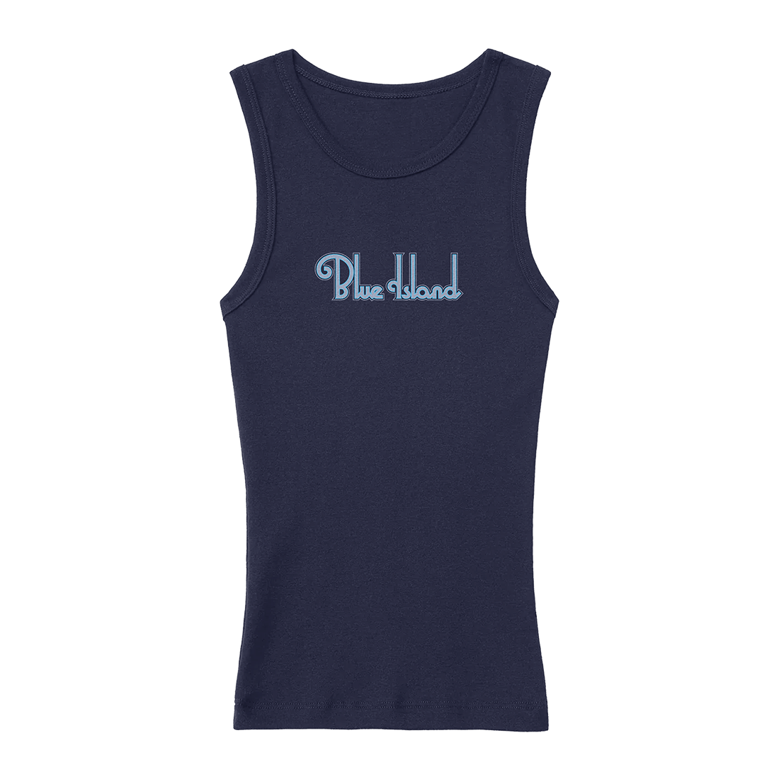 Fan Pack - Blue Island - Translucent Milky Clear Vinyl & Blue Island Tank