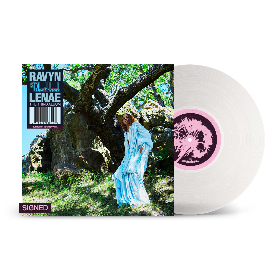 Blue Island - Signed Translucent Milky Clear Vinyl (Webstore Exclusive)